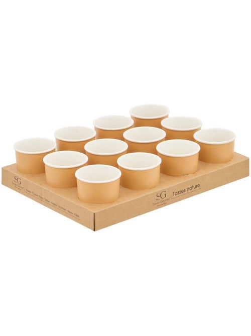 Tasse à espresso 9cl nature - Kiabi