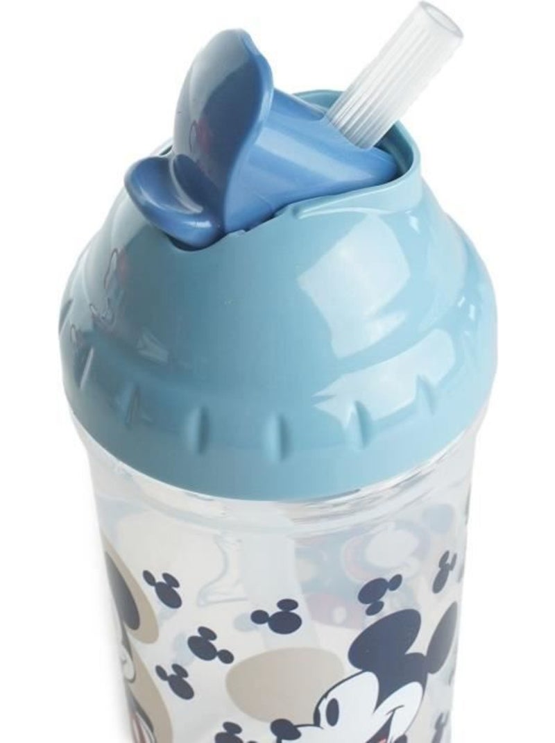 Tasse à paille - thermobaby - 295 ml - anti-fuites - clip - mickey cool Bleu - Kiabi