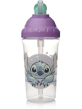 Tasse à paille - thermobaby - 295 ml - anti-fuites - lilo & stitch