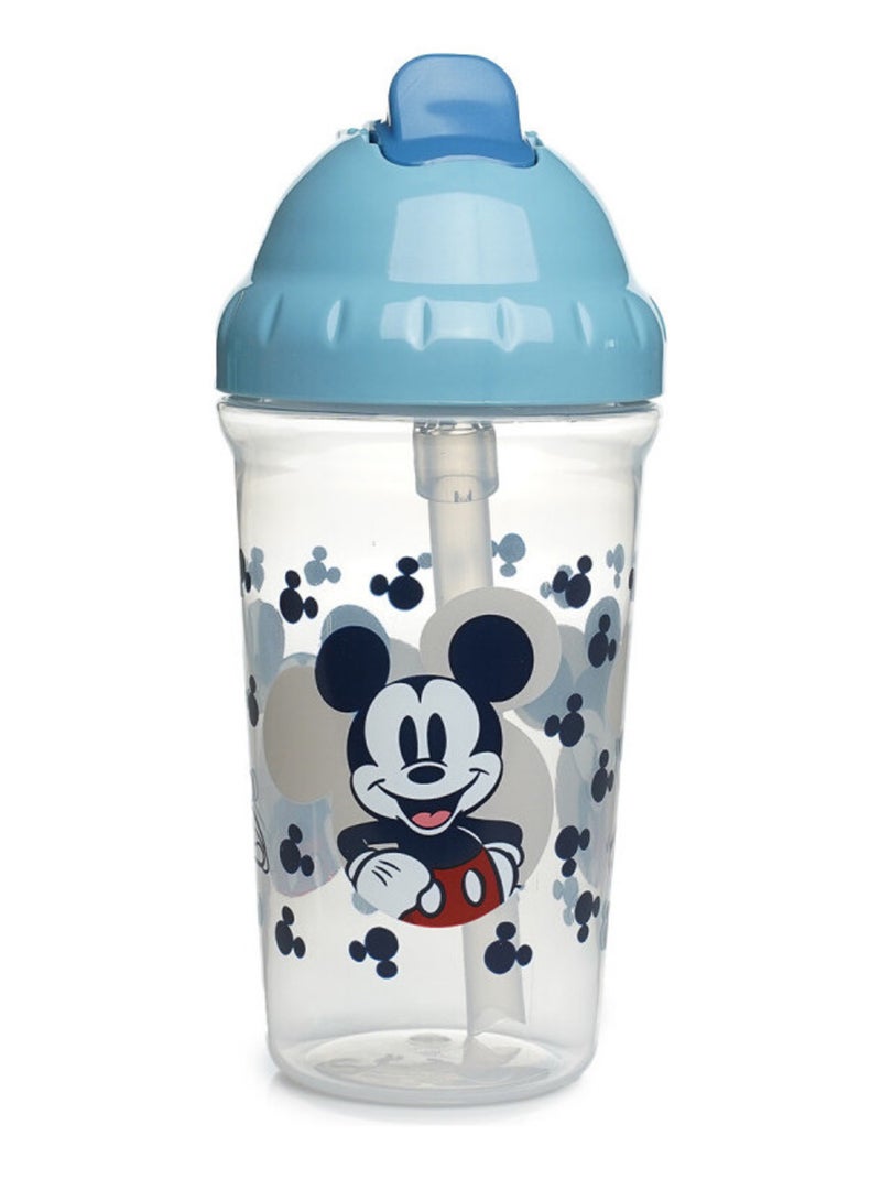 TASSE A PAILLE 295 ML ANTI-FUITES MICKEY COLLECTOR Bleu - Kiabi