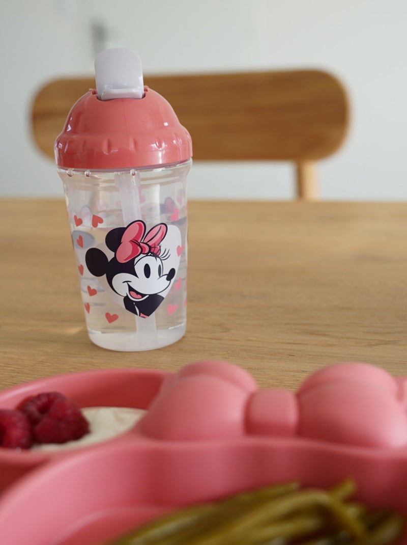 TASSE A PAILLE 295 ML ANTI-FUITES MINNIE COLLECTOR Rose - Kiabi