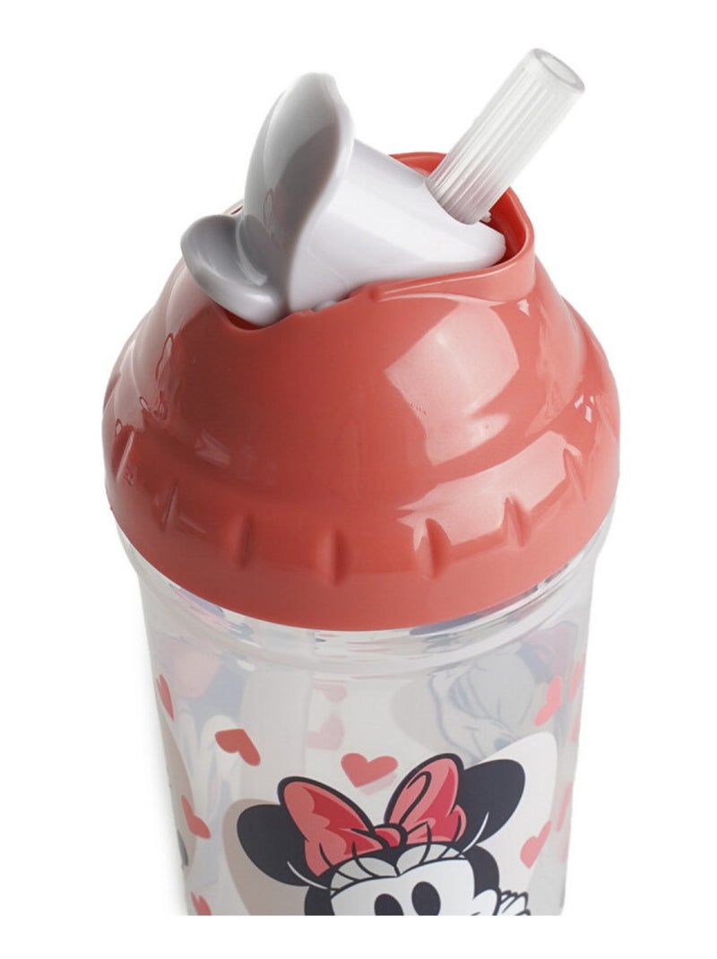 TASSE A PAILLE 295 ML ANTI-FUITES MINNIE COLLECTOR Rose - Kiabi