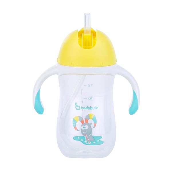 Tasse A Paille Badabulle Bebe Fille Jaune Bleu Kiabi 8 00