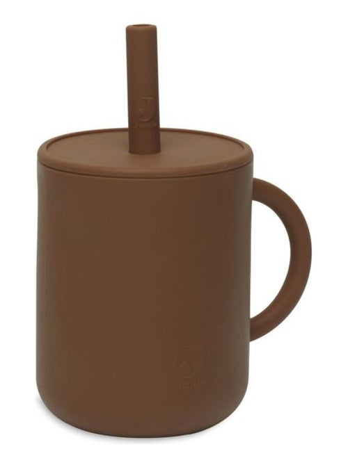 Tasse à paille en silicone Caramel - Kiabi