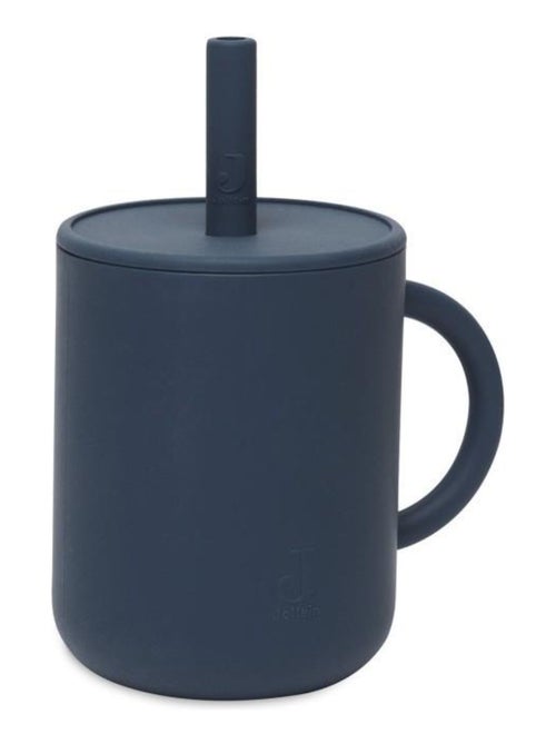 Tasse à paille en silicone Jeans Blue - Kiabi