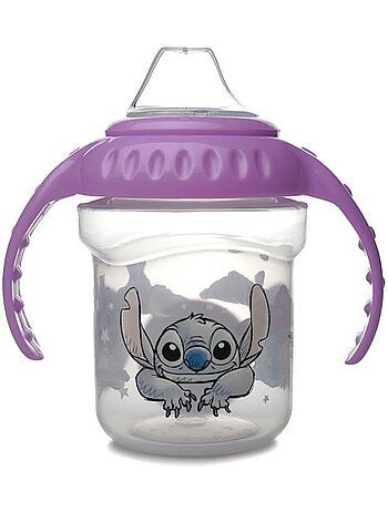 Tasse à poignées - thermobaby - 250 ml - bec silicone - lilo & stitch