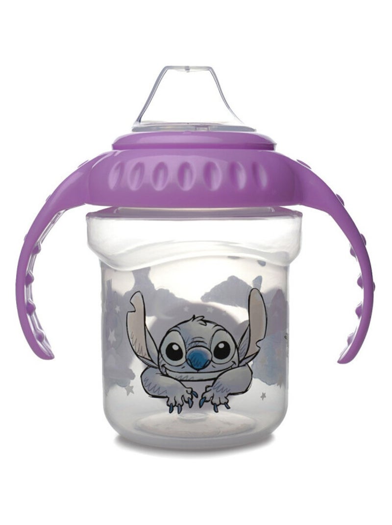 TASSE À POIGNÉES 250 ML BEC SILICONE LILO et STITCH Violet - Kiabi
