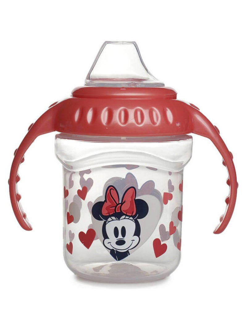 TASSE A POIGNEES 250 ML BEC SILICONE MINNIE COLLECTOR Rose - Kiabi