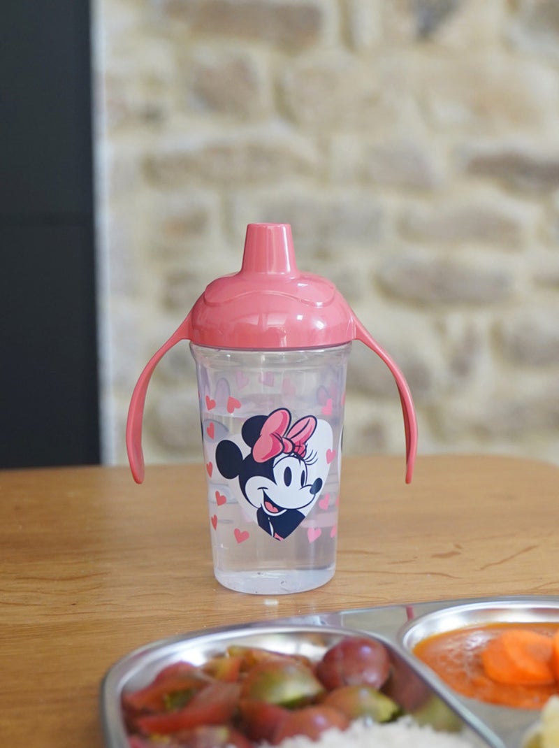 TASSE A POIGNEES 295 ML ANTI-FUITES MINNIE COLLECTOR Rose - Kiabi