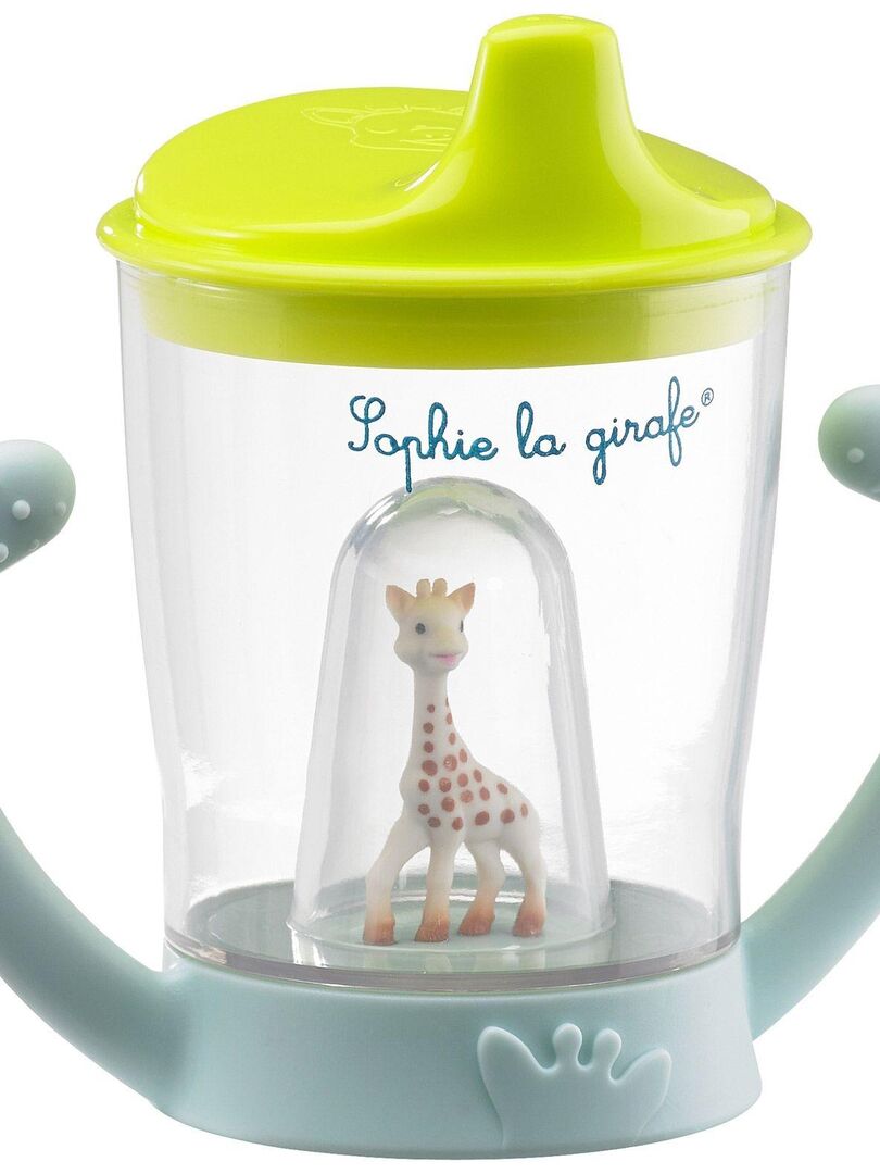 Tasse anti-fuite mascotte (Sophie la girafe)