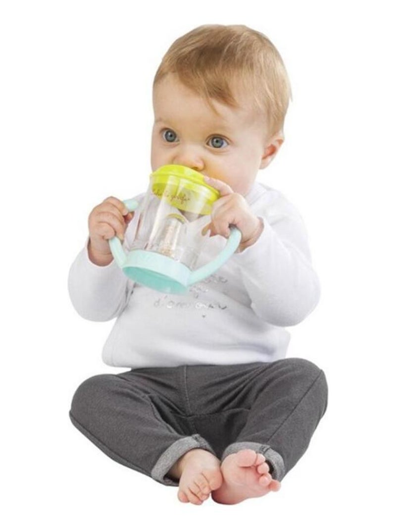 Tasse anti-fuite mascotte Sophie la girafe Vert - Kiabi