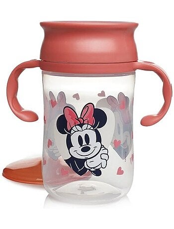Tasse d'apprentissage - thermobaby - 360 degrés - avec disque antifuite - minnie