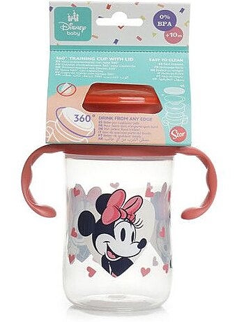 Tasse d'apprentissage - thermobaby - 360 degrés - avec disque antifuite - minnie