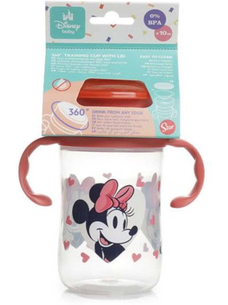 Tasse d'apprentissage - thermobaby - 360 degrés - avec disque antifuite - minnie Rouge - Kiabi