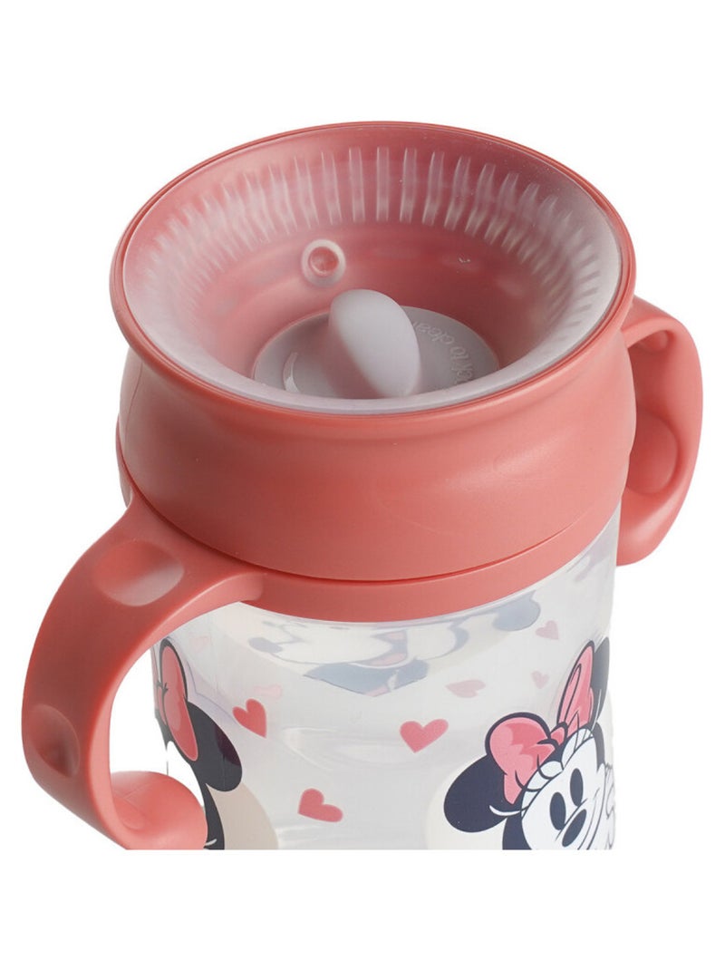 TASSE D'APPRENTISSAGE 360 DEGRES MINNIE COLLECTOR Rose - Kiabi