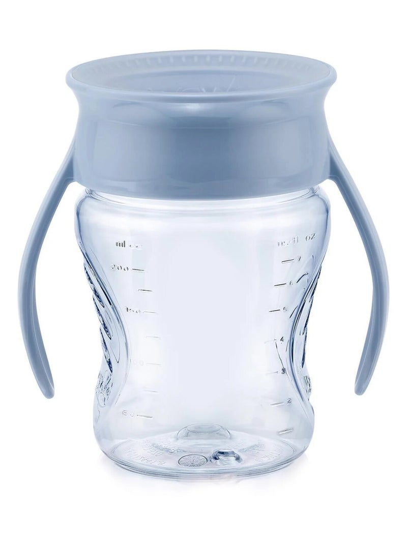 Tasse d'apprentissage bébé - Gobelet innovant  360° Wow Cup Bleu - Kiabi