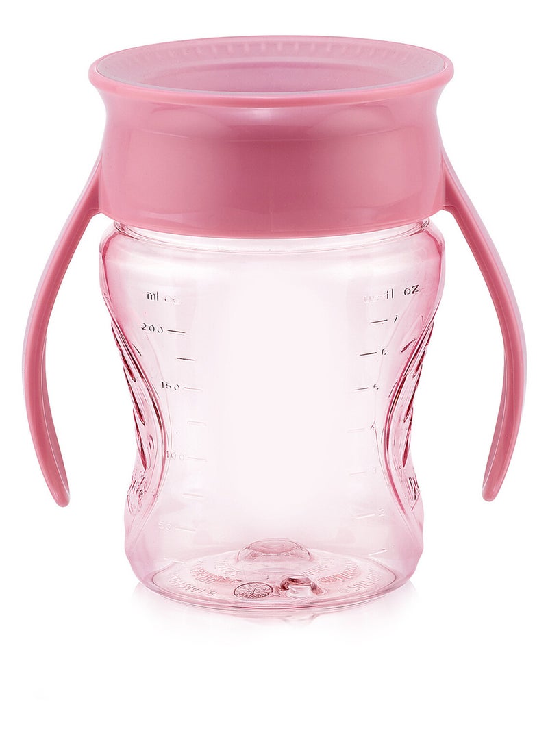 Tasse d'apprentissage bébé - Gobelet innovant  360° Wow Cup Rose - Kiabi