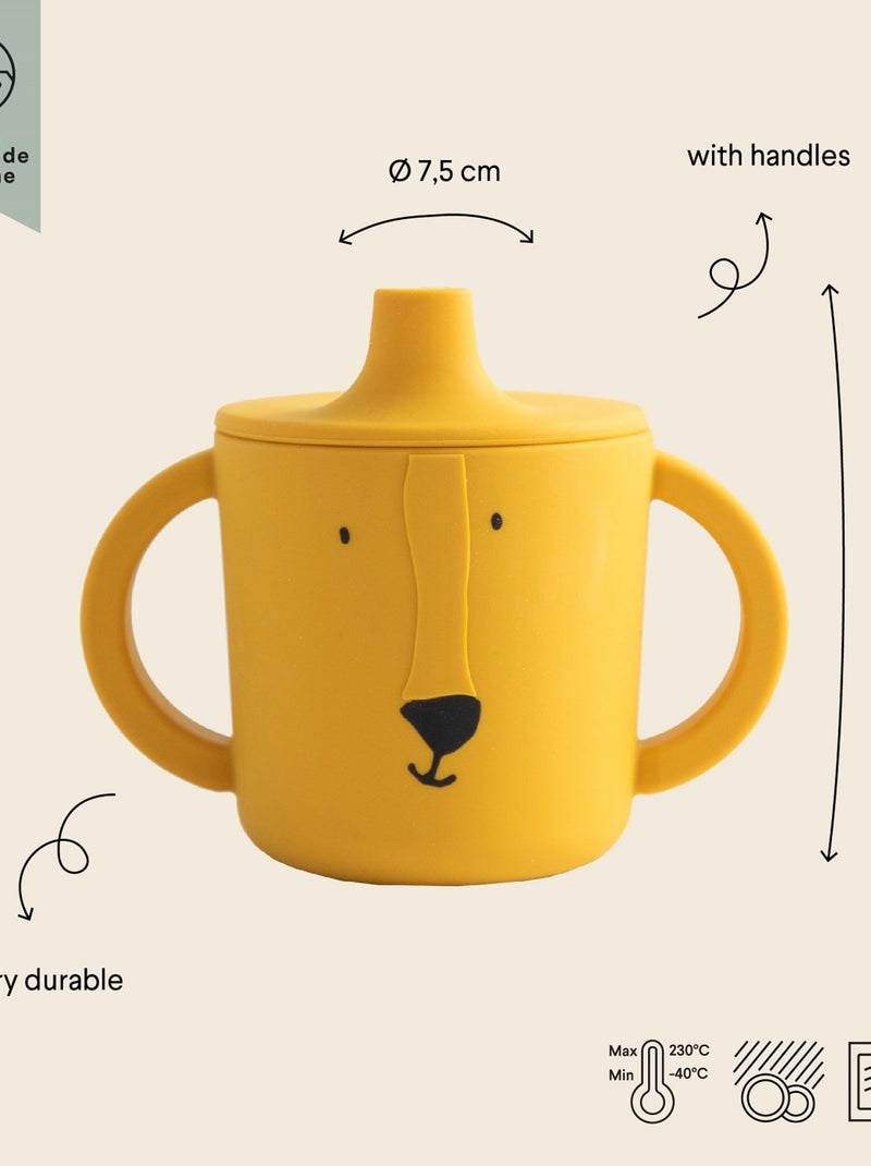 Tasse d'apprentissage en silicone Jaune - Kiabi