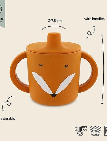 Tasse d'apprentissage en silicone