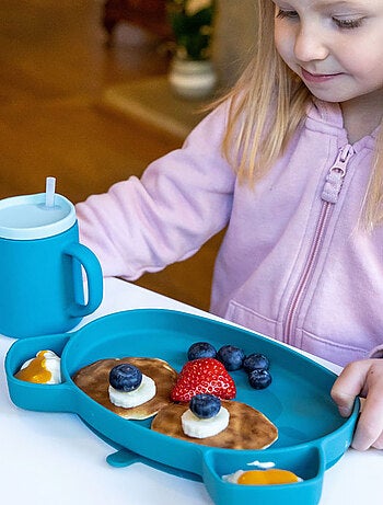 Tasse d'apprentissage évolutive Bleu