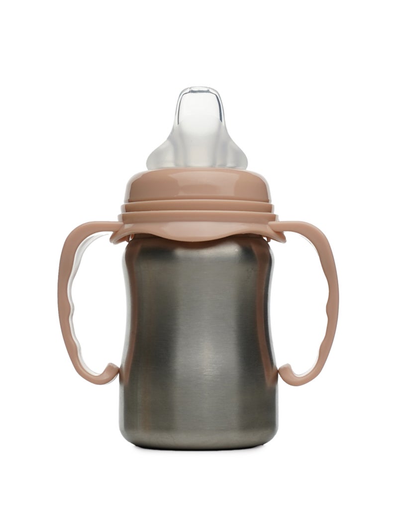 TASSE D'APPRENTISSAGE INOX Orange - Kiabi