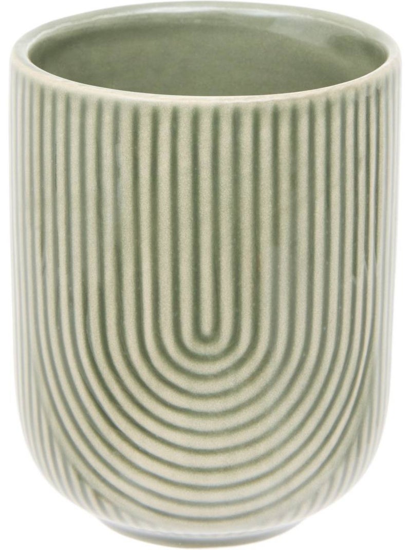 Tasse en faïence LYA Vert - Kiabi