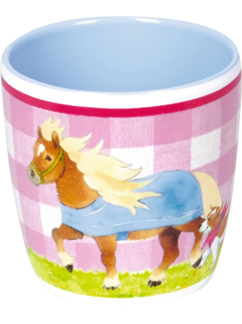 Tasse en Mélamine "Mein kleiner Ponyhof" Multicolore - Kiabi