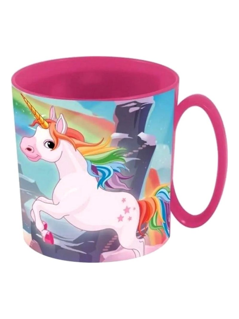 Tasse enfant Licorne plastique micro onde mug réutilisable Multicolore - Kiabi