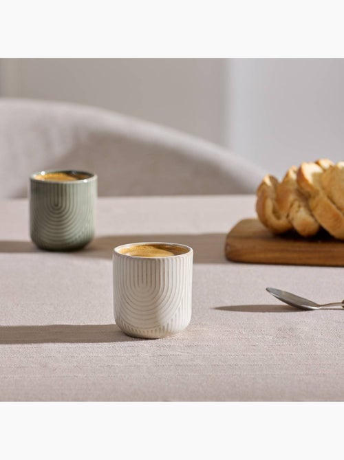 Tasse espresso en faïence LYA - Kiabi