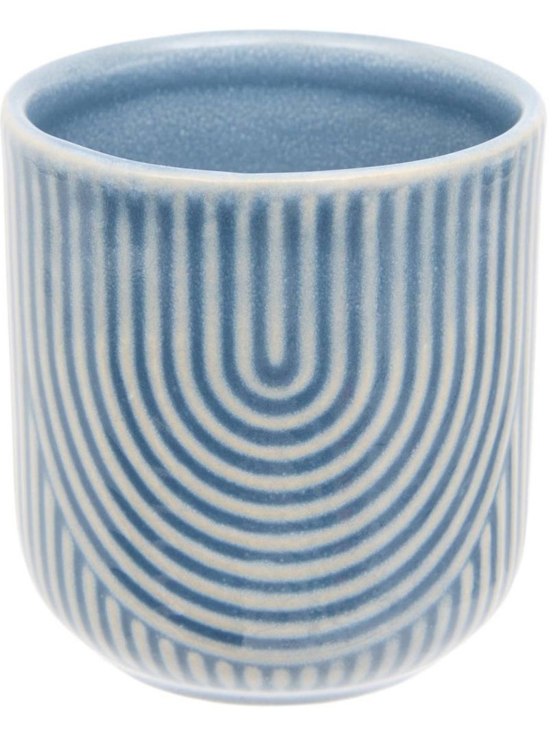 Tasse espresso en faïence LYA Bleu - Kiabi