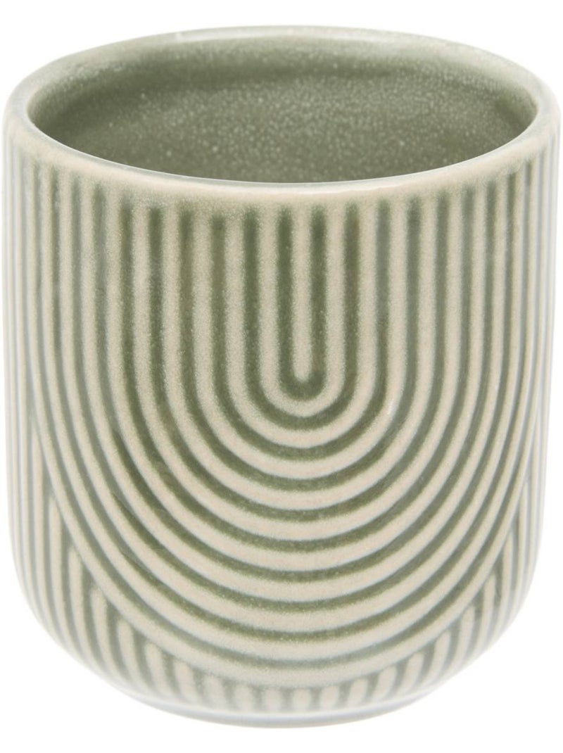 Tasse espresso en faïence LYA Vert - Kiabi