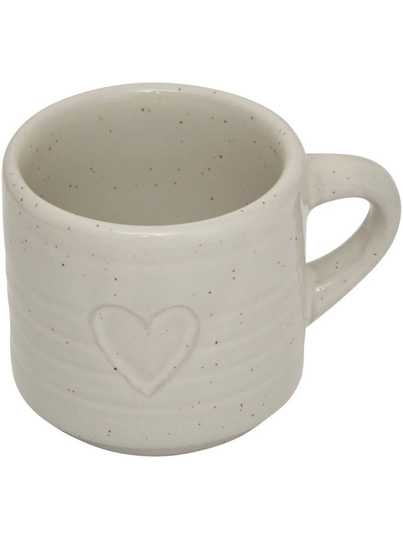 Tasse expresso 8cl ADELE Blanc chaud - Kiabi