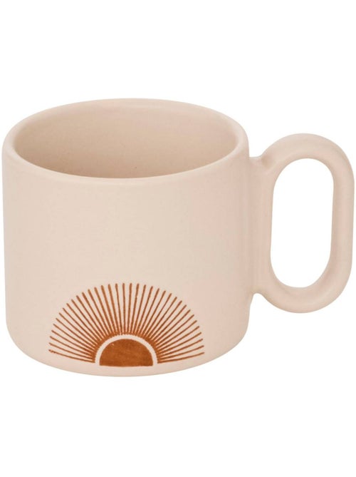 Tasse h 5,5 cm sunshine - Kiabi