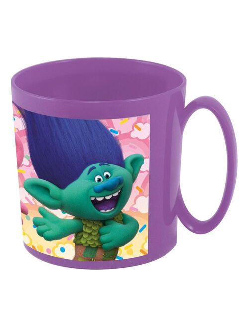 Tasse Les Trolls Poppy Micro onde Disney mug plastique gobelet enfant - Kiabi