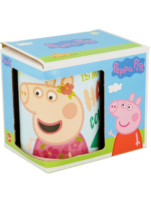 Tasse mug en céramique 'Peppa Pig' 325 ml – Coffret cadeau Flamant rose - Kiabi Tasse mug en céramique 'Peppa Pig' 325 ml – Coffret cadeau Flamant rose - Kiabi