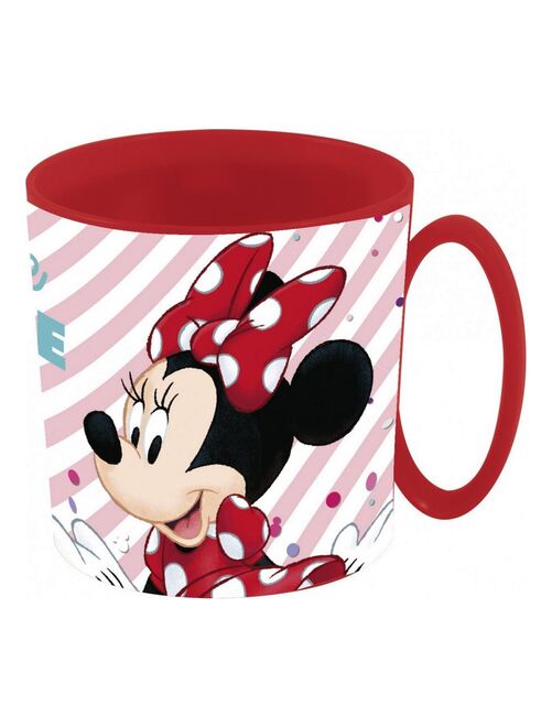 Tasse plastique Minnie Mouse Mug enfant Micro onde raye - Kiabi