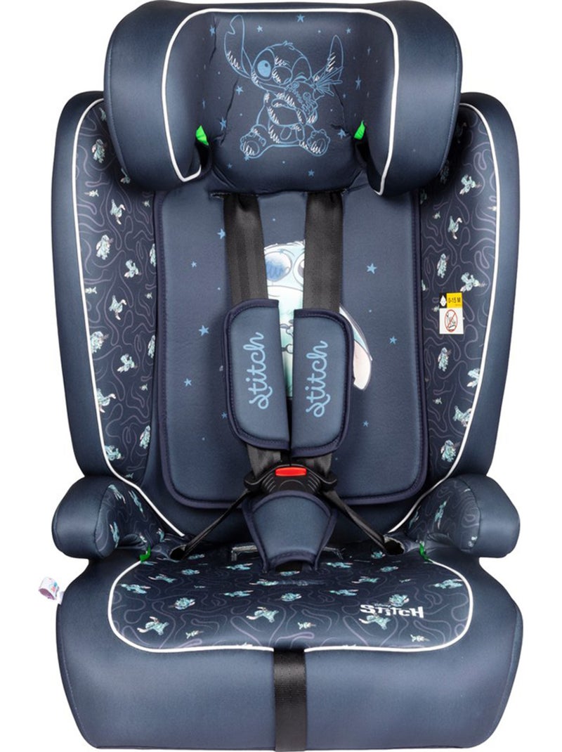 Tataway Disney Stitch 76-150 I-SIZE R129, siège auto sûr Bleu foncé - Kiabi