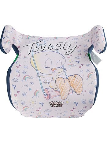 Tataway rehausseur Tweety 126–150 cm i-Size R129, confortable et sûr