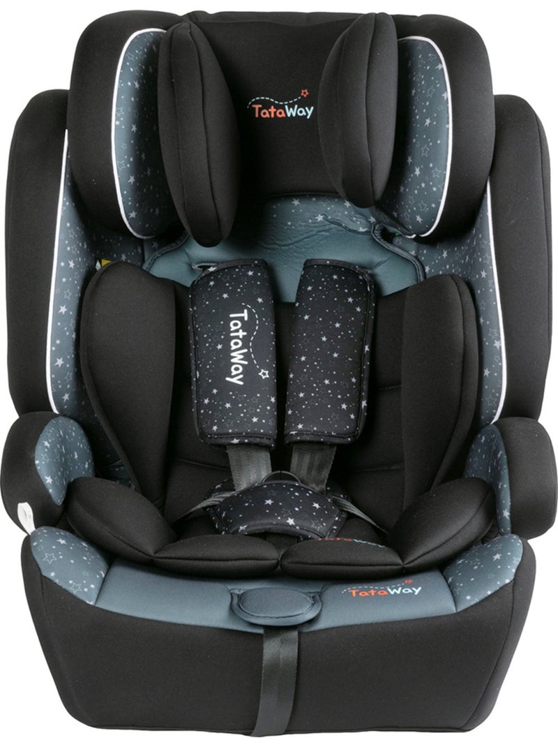 Tataway Siège auto ISOFIX 76-150 cm, i-Size R129 sûr et confortable Noir - Kiabi