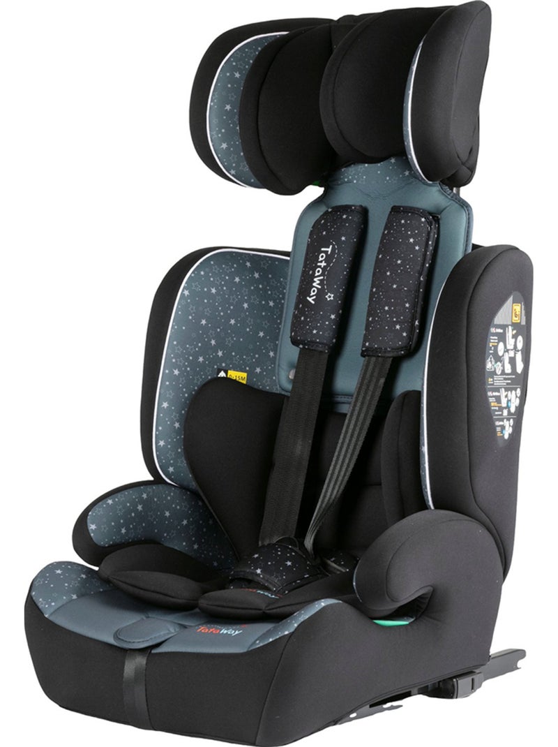 Tataway Siège auto ISOFIX 76-150 cm, i-Size R129 sûr et confortable Noir - Kiabi