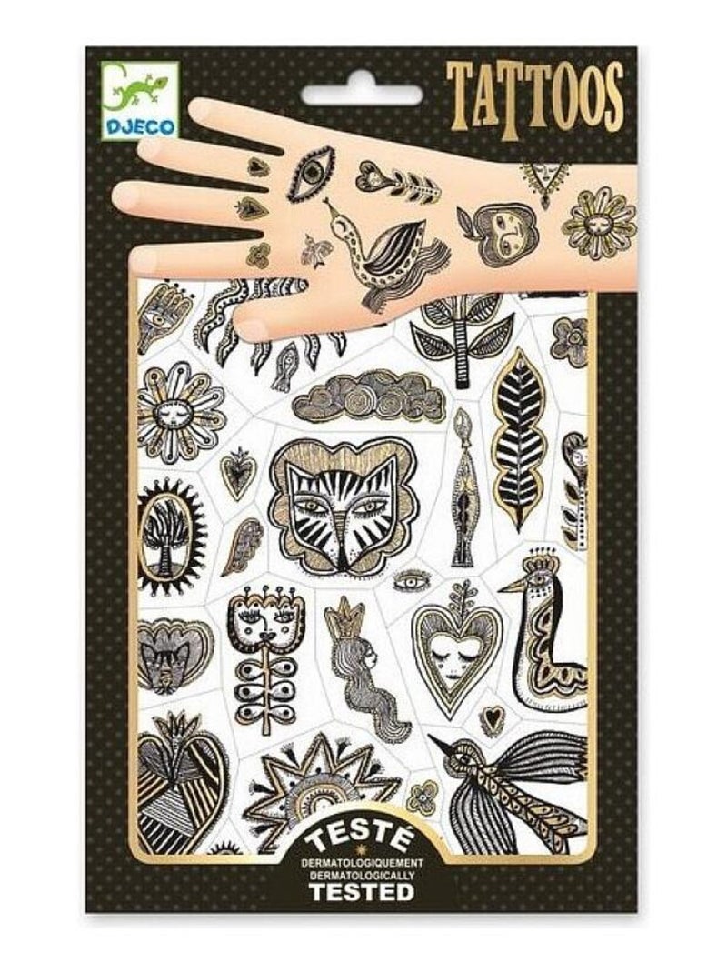 Tatouage Golden Chic N/A - Kiabi