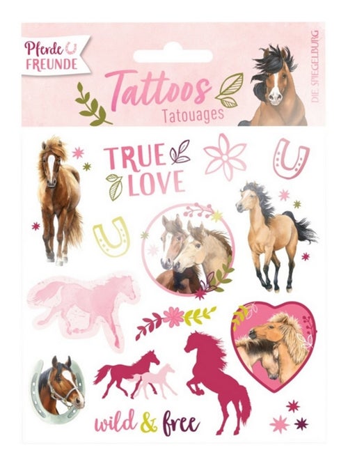 Tatouages Amis du cheval - Kiabi