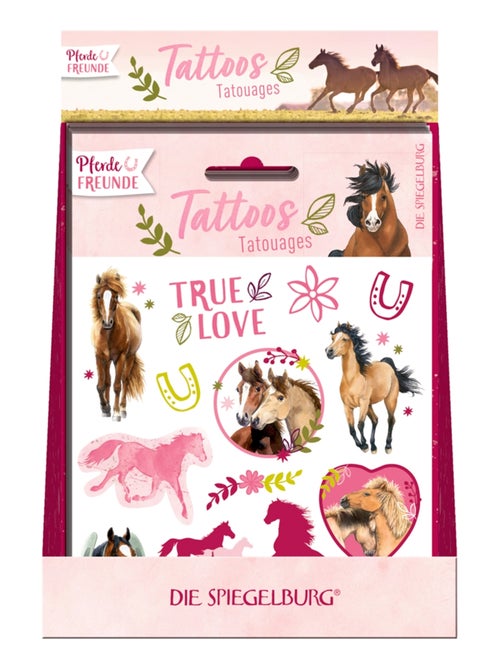 Tatouages Amis du cheval - Kiabi