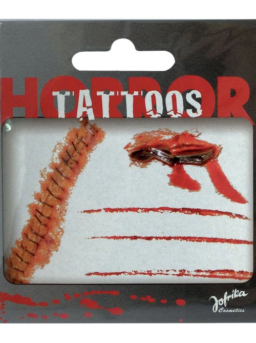 Tattoo De L Horreur Special Halloween - Kiabi