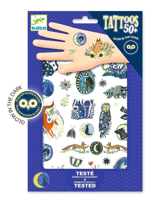 Tattoos : Brille dans le noir - Kiabi