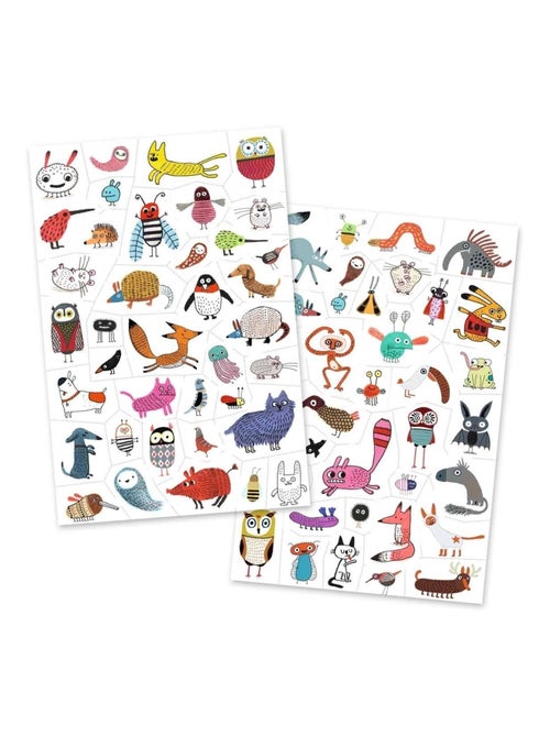 Tattoos : petites créatures - Kiabi