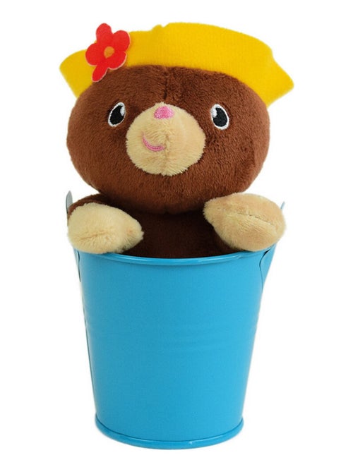 Taupe Silence ca pousse pot du jardinier avec peluche Taupe  et  graines de Liseron - Haut 13cm - Kiabi