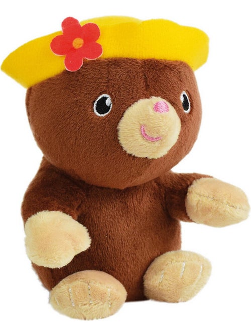 Taupe Silence ca pousse pot du jardinier avec peluche Taupe  et  graines de Liseron - Haut 13cm - Kiabi