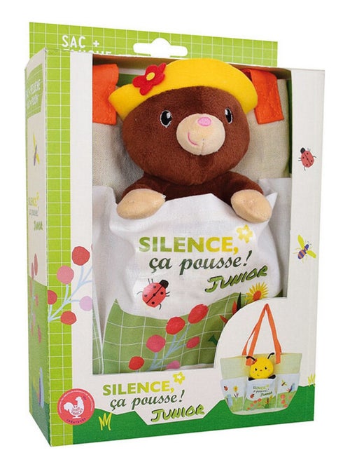 Taupe Silence ça pousse sac du jardinier avec peluche Taupe - Haut 13 cm - Kiabi