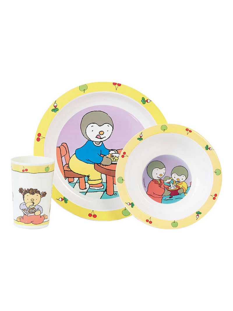 T'choupi ensemble repas Multicolore - Kiabi